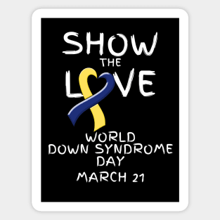 World Down Syndrome Day - March 21 Sticker